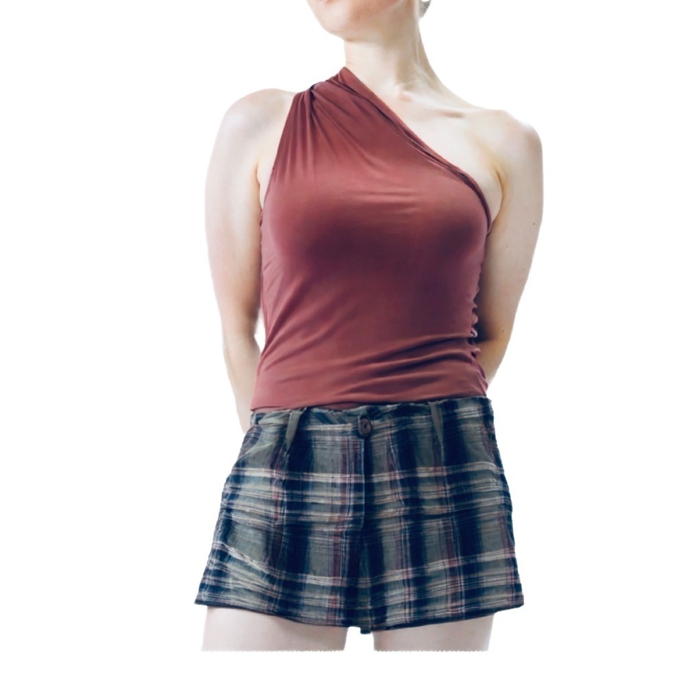 ARITZIA Babaton Taddeo One Shoulder Pink Tank Size XXS
